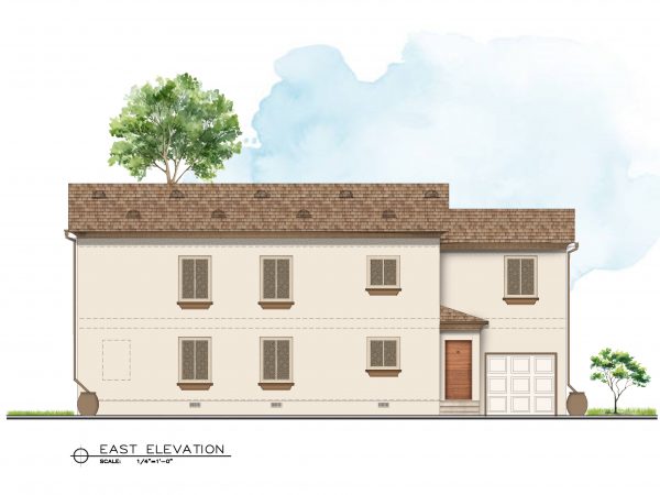 Unit 2-East Elevation